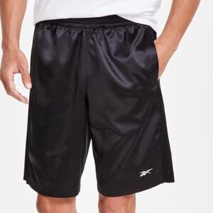 Reebok Men's Black Athletic Shorts
